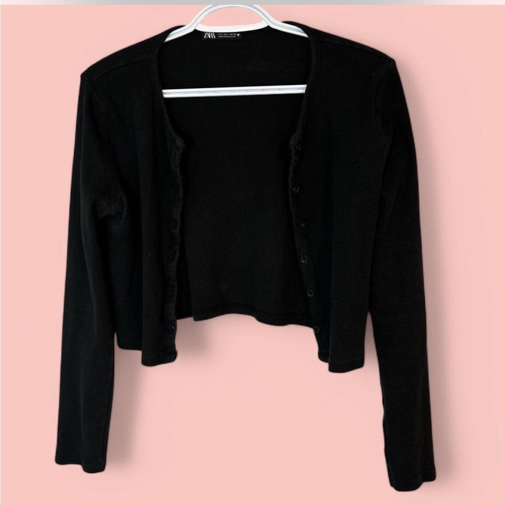 Zara Black Cardigan - Picture 1 of 3